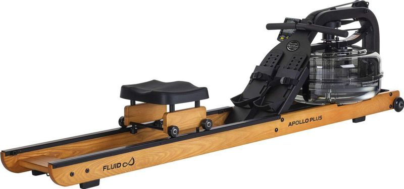 Fluid Rower Apollo Plus Roeitrainer - Licht Eiken
