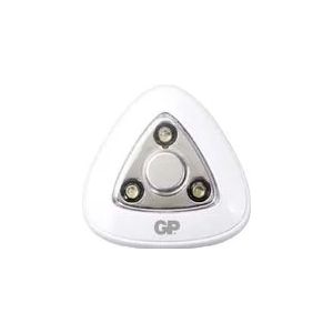GP Led lamp pushlight inclusief 3 aaa batterijen
