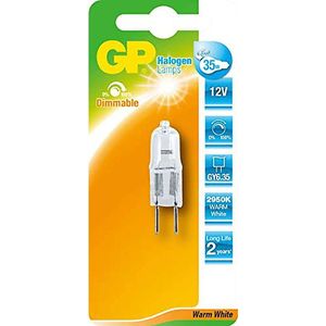 GP Halogeencapsule 28 W (35 W) Gy6.35 Dimbaar Warmwit