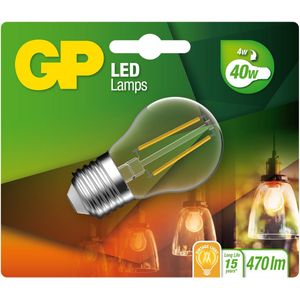 GP Lighting - Mini Globe Fila - LED Lamp - Warm Wit - E27 - 3,6 Watt