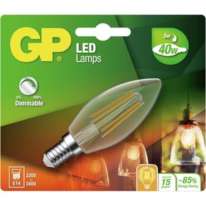 GP Lighting - Gp Led Mini Candle Db - 5W E14 - Warm Wit - Dimbaar