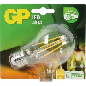 GP Batteries GP Lighting Filament Classic E27 LED 8,2W (75W)806lm DIM GP079934