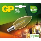 GP Lighting - Gp Led Vintage Gd B35 - LED Kaars Vintage Gold - E14 - 1 Lamp