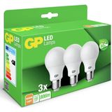 GP Lighting - Gp Led Classic A60 - LED Lamp - Mat - 3x9.4W - E27