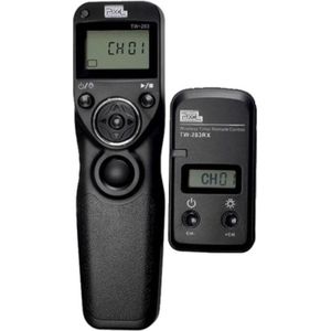 Pixel Afstandsbediening TW-283/N3 - Draadloos 80 Meter - Zwart