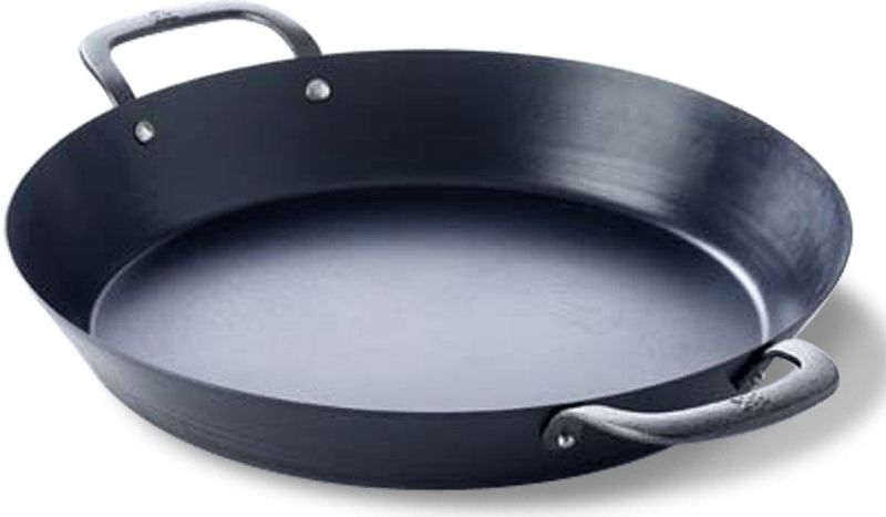 BK - Black Steel - Paellapan - Zwart - Plaatstaal - 38 cm