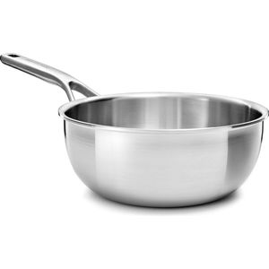 KitchenAid Multi Ply RVS Steelpan ø20 2,3L inductie PFAS vrij