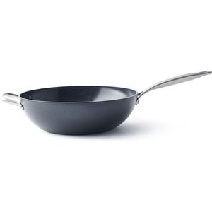 GreenPan - Copenhagen - Wokpan - Zwart - Aluminium - 30 cm