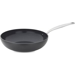 Wokpan - Roestvrij staal - 30 cm