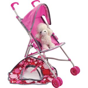 Luxury Pets - Trendy Buggy inclusief pluche hond (24cm) voor kinderen
