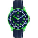 Ice-Watch ICE cartoon IW018931 horloge - Siliconen - Blauw - 28mm