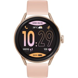 Ice-watch - 2.0 Round - Smartwatch - Roze Goud - Aluminium - Amoled 1.2''