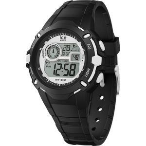 Ice-Watch - ICE digit explorer - kinderhorloge met siliconen band (Small), zwart., riem