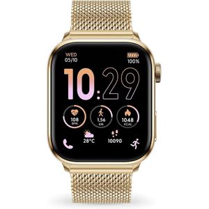 Ice-Watch - ICE smart 3.0 1.78 AMOLED GPS - Rechthoekige smartwatch (1,78 inch) - Waterdichte smartwatch (IP68), Goud
