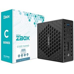 Zotac ZBOX-CI331NANO Mini PC Intel N5100 DDR4 120GB SSD Windows 11 Pro