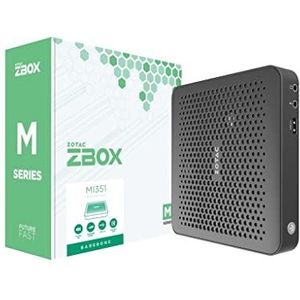 Zotac Barebone ZBOX MI351 2.5 cm (1.0 inch) Intel® Celeron® N100 Intel UHD Graphics ZBOX-MI351-E