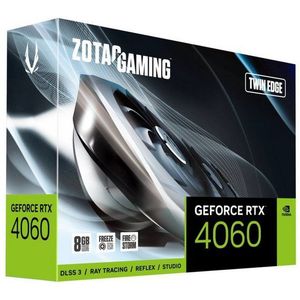 Zotac Gaming NVIDIA GeForce RTX 4060 8GB Twin Edge - Videokaart - 8GB - GDDR7 - PCIe 4.0 - 1x HDMI 2.1b - 3x DisplayPort 1.4
