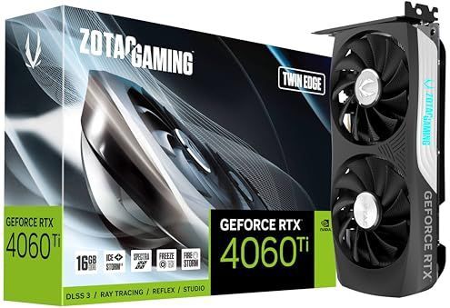 Zotac GAMING GeForce RTX 4060 Ti Twin Edge NVIDIA 16 GB GDDR6