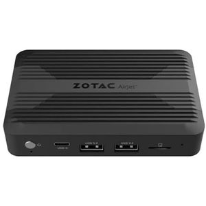 Zotac ZBOX Pico – PI430AJ (Intel Core i3-N300, 8 GB, 512 GB, SSD), PC, Zwart