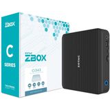Zotac - ZBOX-CI343-BE - Barebone - Zwart - Intel N100 - DDR5 - HDMI - DP