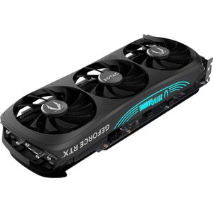 Zotac Nvidia GeForce RTX 4070 Ti Super Videokaart Trinity Black Edition 16 GB GDDR6X-RAM PCIe x16 DisplayPort, HDMI