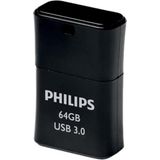 Philips - Pico USB 3.0-stick - 64GB - Compact - Super Speed