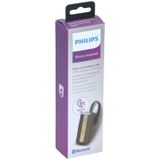 Philips SHB1202/10 hoofdtelefoon/headset In-ear Bluetooth Zwart, Goud