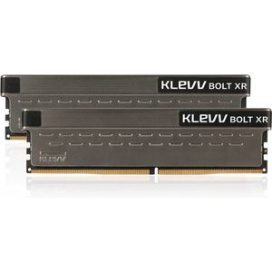 Klevv Bolt XR 16GB Kit (8GB x 2) 4000MHz Gaming RAM geheugen DDR4-RAM XMP 2.0 Non-RGB Extreme overklokfunctie