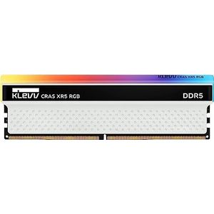 KLEVV CRAS XR5 RGB 32 Go (16 Go x 2) 7200 MT/s Mémoire de jeu DDR5 RAM XMP 3.0 haute performance Overclocking