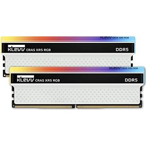 KLEVV CRAS XR5 RGB 32 GB kit (16 GB x2) 6000MT/s gaminggeheugen DDR5 RAM XMP 3.0 Hoge prestaties overklokken
