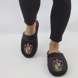 Cinereplicas - Harry Potter Pantoffels - Zwart en Rood - Officieel Warner Bros Product
