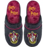 Cinereplicas - Harry Potter Pantoffels - Zwart en Rood - Officieel Warner Bros Product