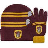 Cinereplicas Harry Potter - Gryffindor / Griffoendor handschoenen en muts kids