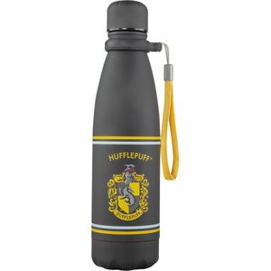 Harry Potter Waterfles Thermo Water Bottle Hufflepuff Zwart