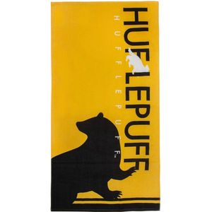 Cinereplicas Hufflepuff / Huffelpuf beach towel / strandlaken - Harry Potter