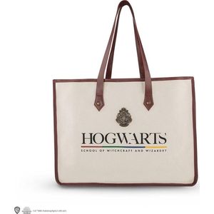 Cinereplicas Harry Potter Shopping Bag Hogwarts Beige