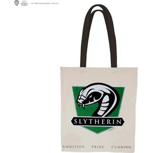 Cinereplicas Harry Potter - Slytherin / Zwadderich Crest / Wapen Tote Bag / Stoffen Tas