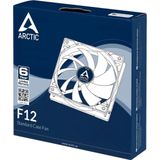ARCTIC F12 Computer behuizing Ventilator 12 cm Zwart, Wit