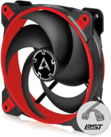 ARCTIC BioniX P120 Computer behuizing Ventilator 12 cm Zwart, Rood