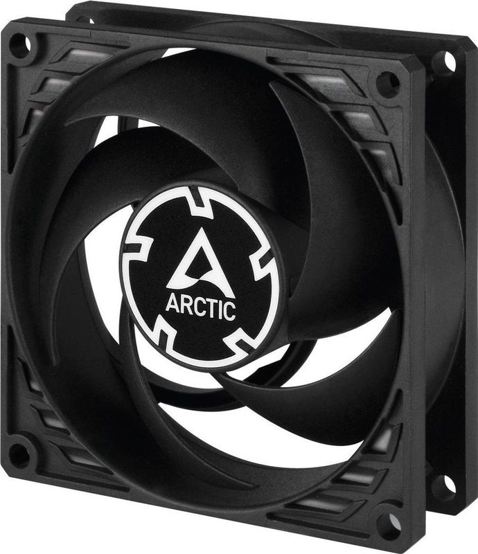 Arctic - P8 TC - Ventilator - Zwart - 80 mm - Met Temperatuurregeling
