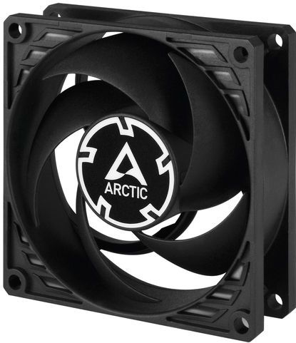 Arctic - P8 PWM PST CO - Ventilator - Zwart - 80 mm