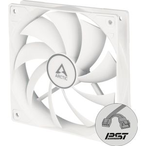 ARCTIC F12 PWM PST (White) Computer behuizing Ventilator 12 cm Wit 1 stuk(s)