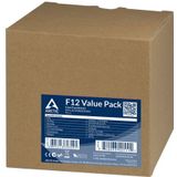 ARCTIC F12 Computer behuizing Ventilator 12 cm Zwart 5 stuk(s)