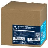 ARCTIC F12 PWM PST Computer behuizing Ventilator 12 cm Zwart 5 stuk(s)