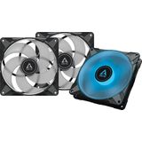 Arctic Ventilator P14 PWM PST RGB 0dB (Zwart) 3st Value Pack (140 mm, 3 x), PC ventilator, Zwart