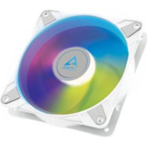 Arctic P12 PC-ventilator Wit (b x h x d) 120 x 25 x 120 mm Incl. LED-verlichting