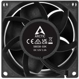 ARCTIC S8038-10K Processor Ventilator 8 cm Zwart 1 stuk(s)