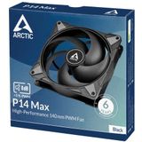 ARCTIC - P14 Max - Case Fan - Zwart - Hydrodynamisch Glijlager