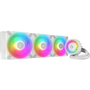 ARCTIC Liquid Freezer III 420 A-RGB Processor Alles-in-één vloeistofkoeler 14 cm Wit 1 stuk(s)
