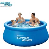 Summer Waves Quick Set Zwembad | Met Filterpomp  | Ø244 x 76 cm